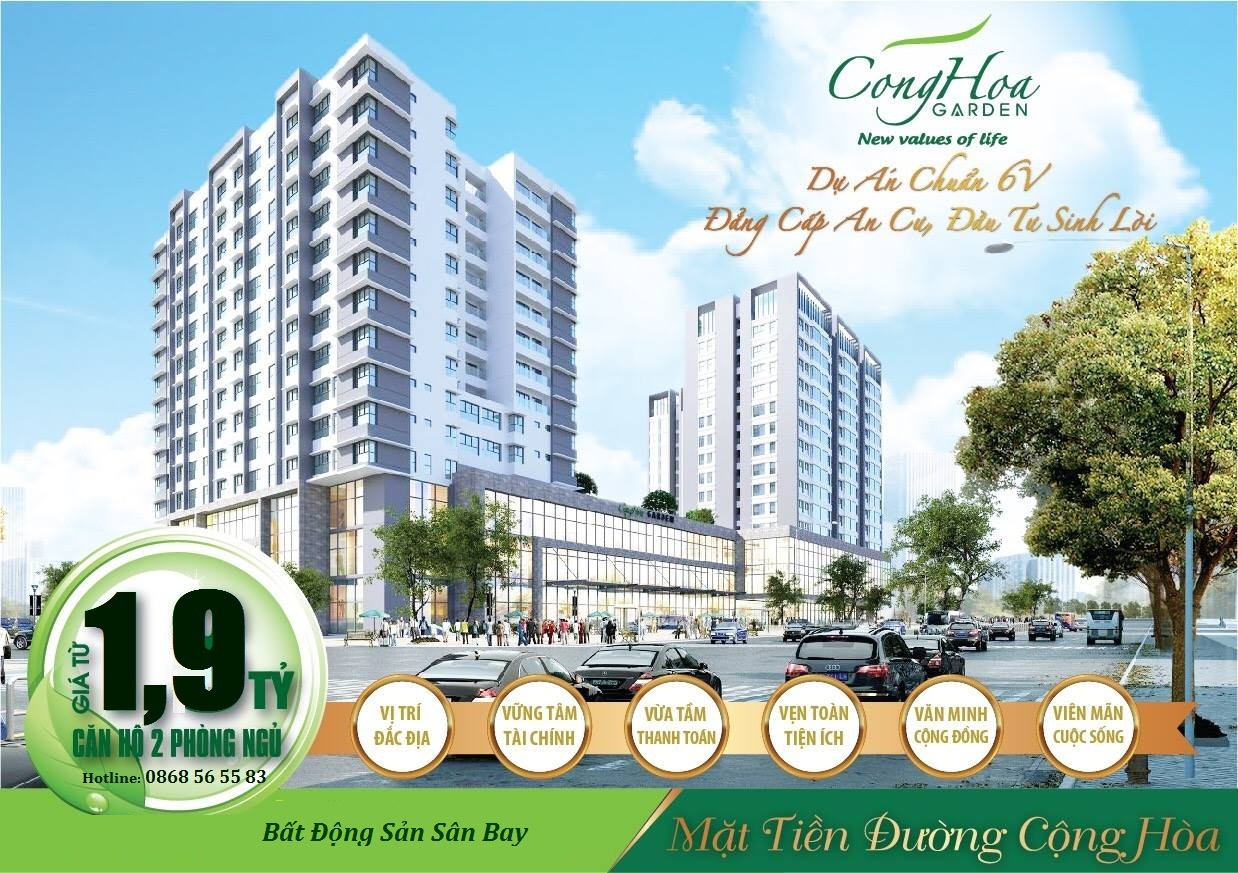 Cộng Hòa Garden - Hotline: 0868.56.55.83