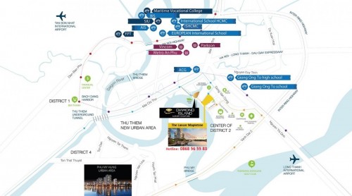 Phân tích vị trí dự án One Verandah Mapletree Quận 2