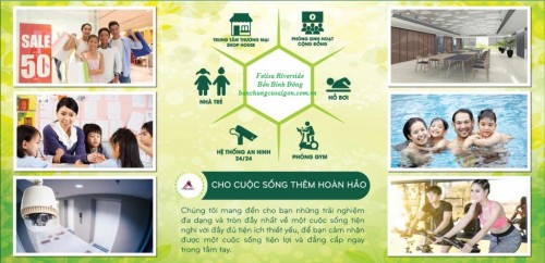 Tiện ích Felisa Riverside - Hotline tư vấn 0868565583