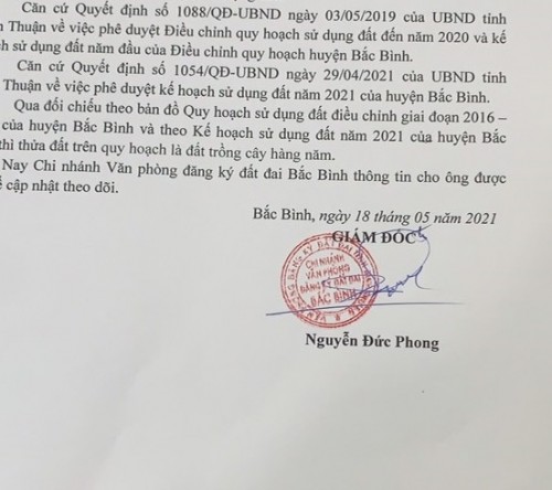quy hoạch bắc bình 2021