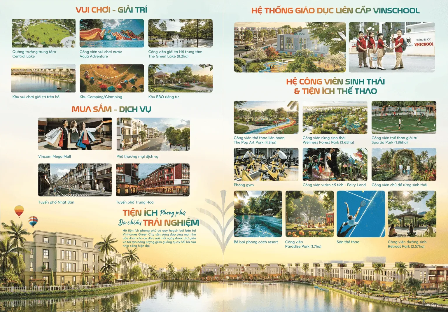 Vinhomes Green City - Hệ sinh thái tiện ích đa chiều