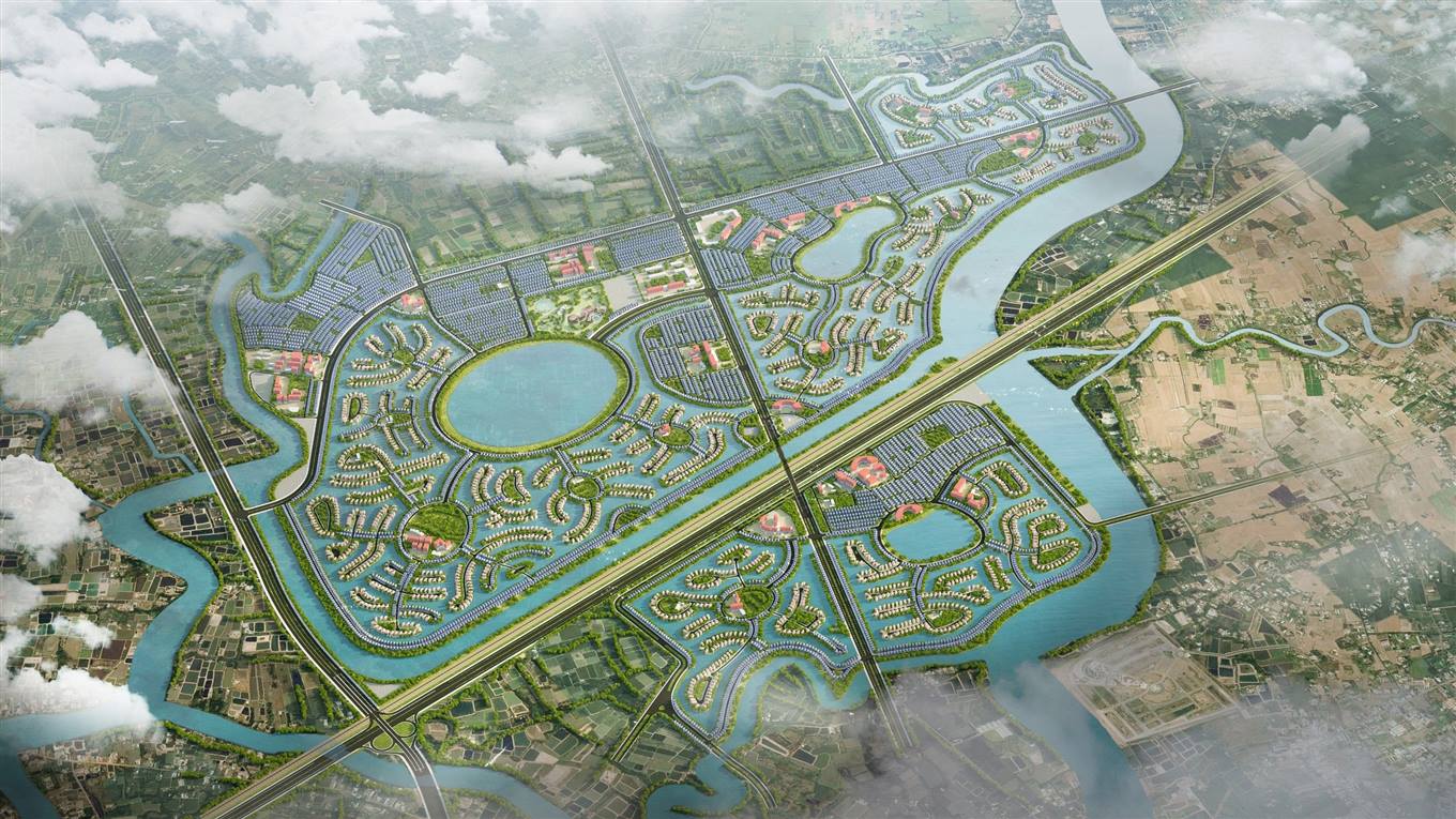 Dự án Vinhomes Cần Giuộc (Khu đô thị mới Vinhomes Phước Vĩnh Tây)