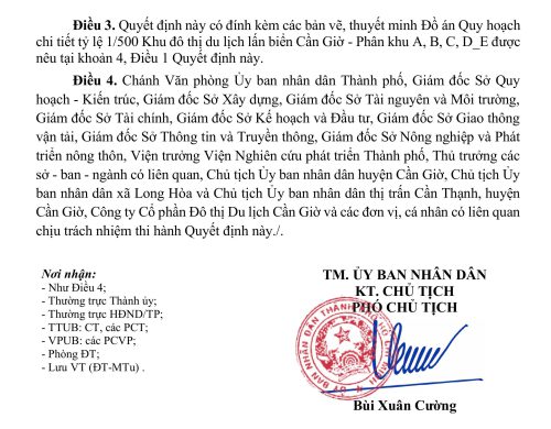 1/500 Vinhomes cần giờ