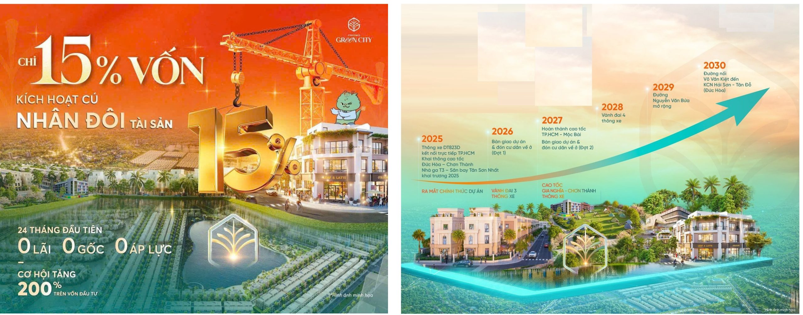 Vinhomes Green City: "Căn thô xây luôn" vs "Giãn xây 2 năm"