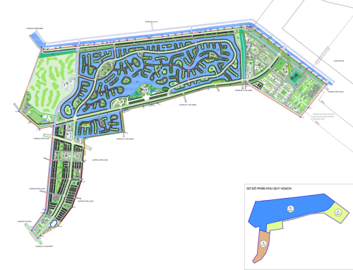 Quy hoạch 1/500 dự án Vinhomes Tân Mỹ